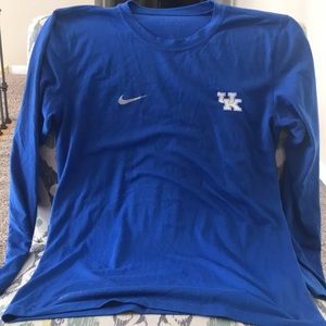 Nike Long Sleeve UK Kentucky Dri Fit tshirt